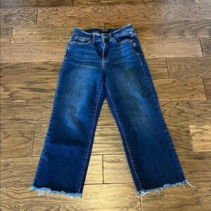 Judy Blue Wide Leg Crop High Rise Size 3/26